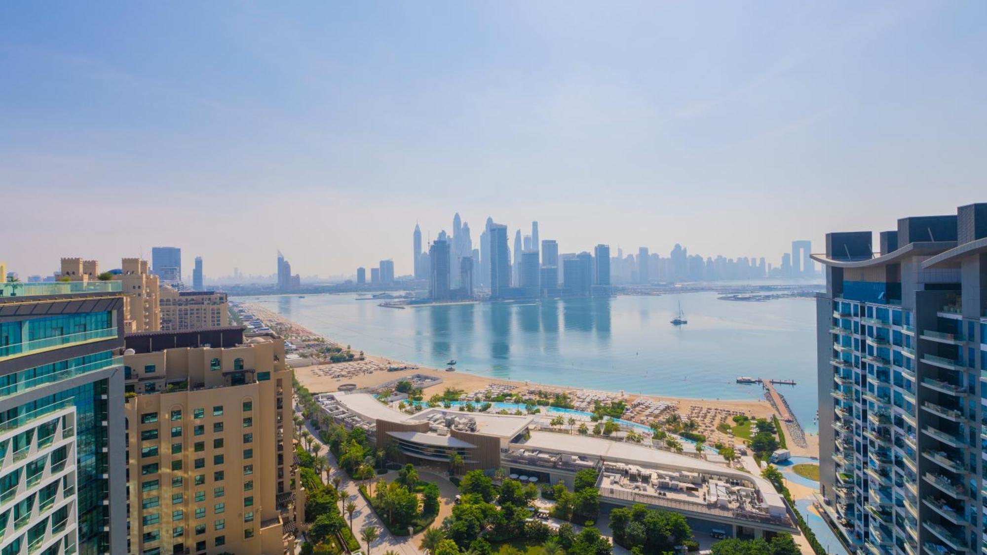 Studio With Pool And Private Beach Access On Palm Jumeirah Dubai Exterior foto