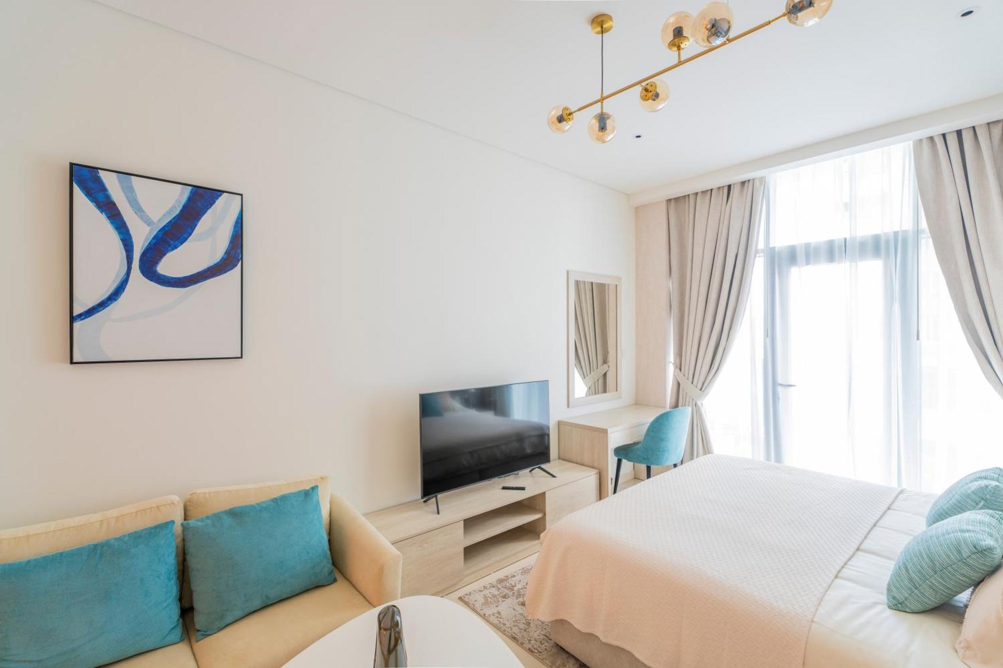 Studio With Pool And Private Beach Access On Palm Jumeirah Dubai Exterior foto