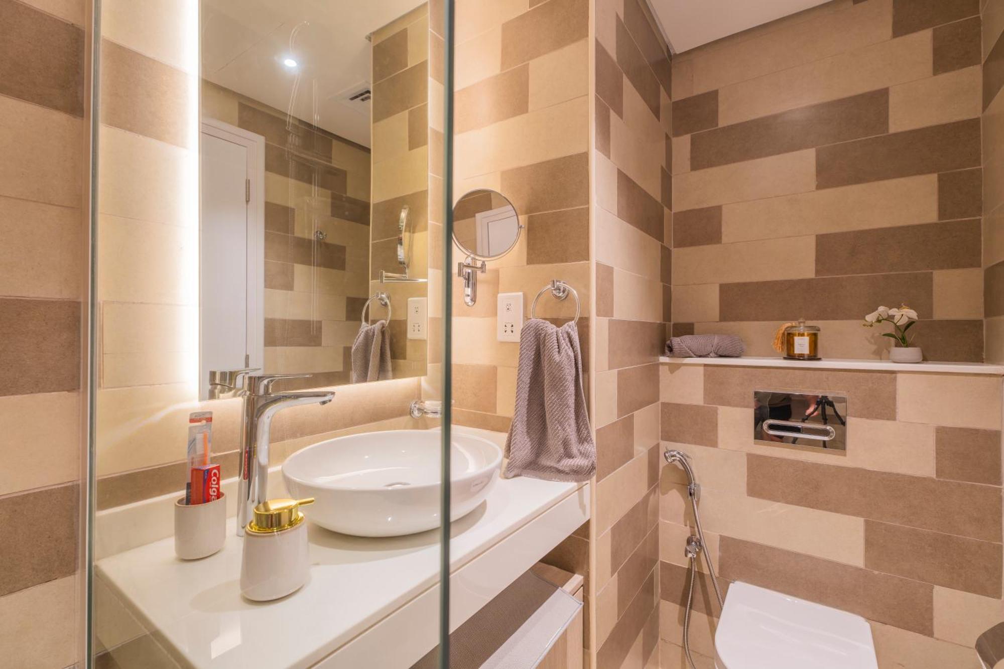 Studio With Pool And Private Beach Access On Palm Jumeirah Dubai Exterior foto