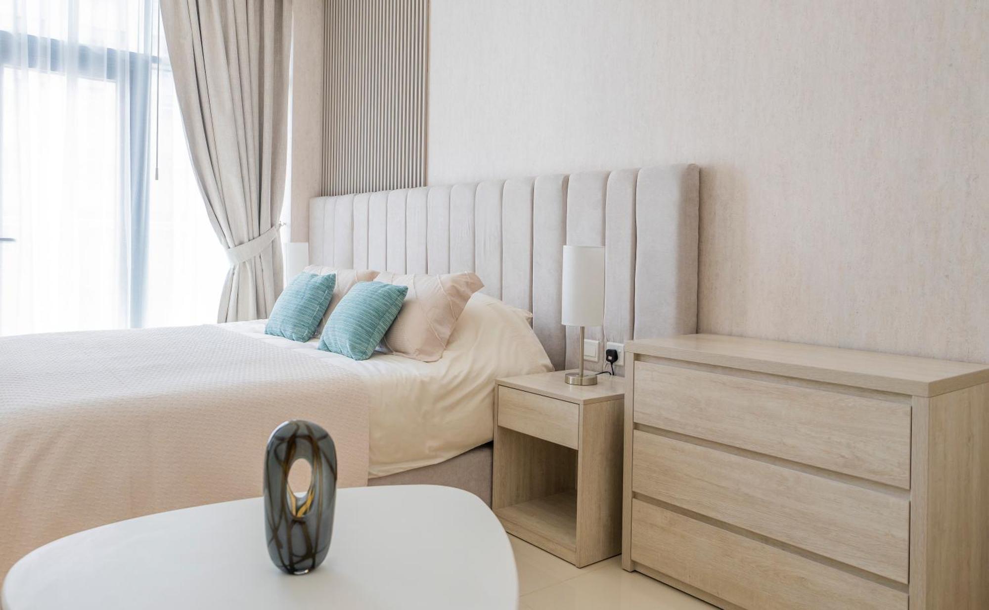 Studio With Pool And Private Beach Access On Palm Jumeirah Dubai Exterior foto