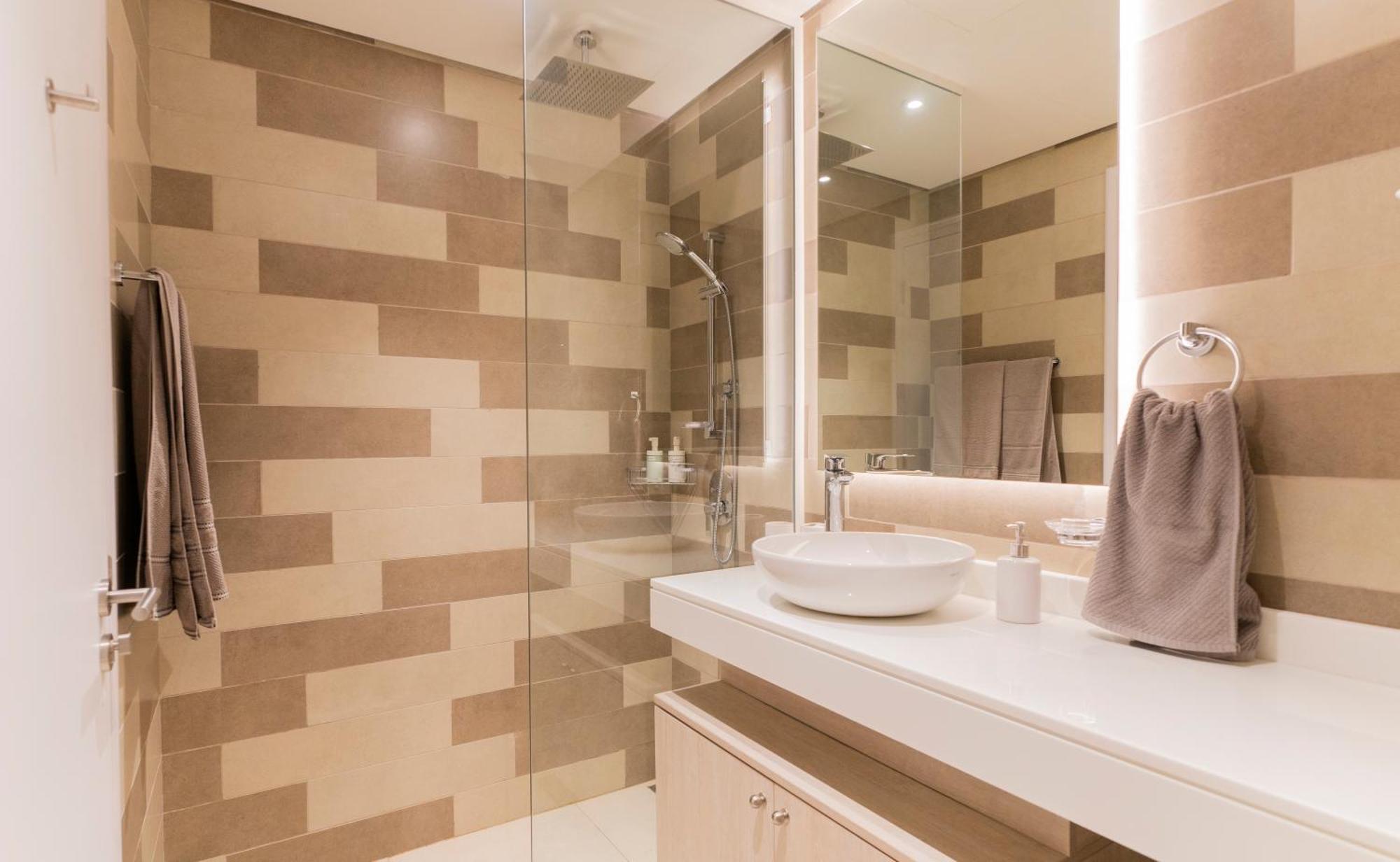 Studio With Pool And Private Beach Access On Palm Jumeirah Dubai Exterior foto